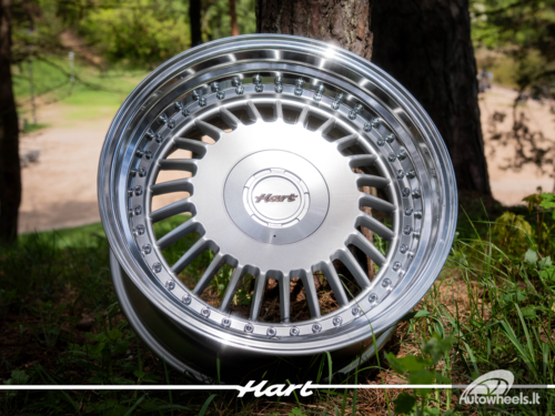 Ratlankis HART HR81 R19X9J 5X112/5X120 ET20 CB:74.1 Silver with Diamond Cut Lip
