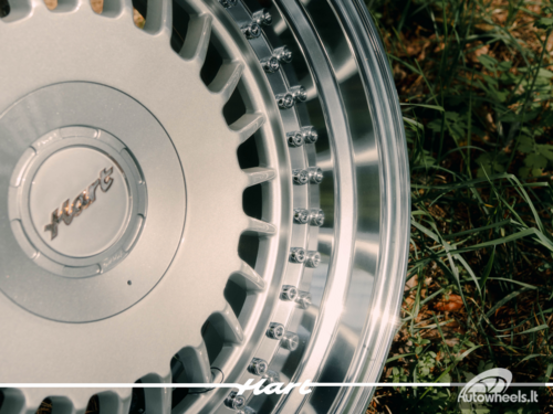 Ratlankis HART HR81 R19X10.5J 5X112/5X120 ET15 CB:74.1 Silver with Diamond Cut Lip