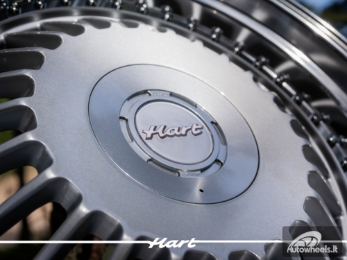 Ratlankis HART HR81 R19X10.5J 5X112/5X120 ET15 CB:74.1 Silver with Diamond Cut Lip