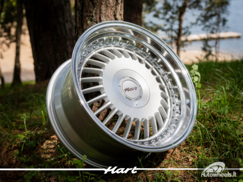 Ratlankis HART HR81 R19X10.5J 5X112/5X120 ET15 CB:74.1 Silver with Diamond Cut Lip