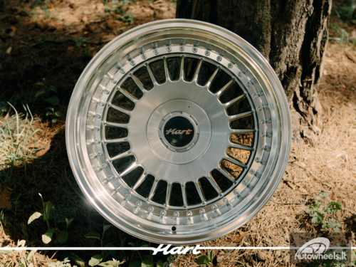 Ratlankis HART HR81 R19X9J 5X112/5X120 ET20 CB:74.1 Hyper black with Diamond Cut Lip