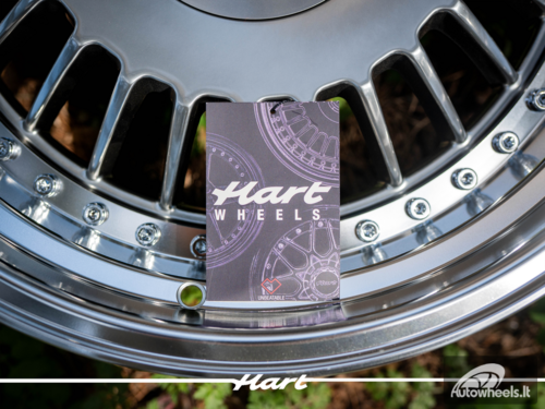 Ratlankis HART HR81 R19X10.5J 5X112/5X120 ET15 CB:74.1 Hyper black with Diamond Cut Lip