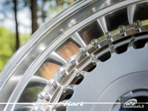 Ratlankis HART HR81 R19X10.5J 5X112/5X120 ET15 CB:74.1 Hyper black with Diamond Cut Lip