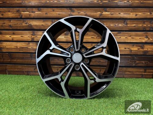 Ratlankis R18x7.5  5X114.3  ET  51  67.1  FE190  (YF5690)  Black Polished (MB)  For KIA  (K7)  (HYBRID FORGED)