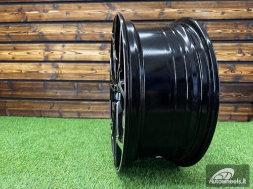 Ratlankis R18x7.5  5X114.3  ET  51  67.1  FE190  (YF5690)  Black Polished (MB)  For KIA  (K7)  (HYBRID FORGED)