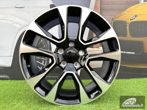Ratlankis R20x8  5X127  ET  50  71.5  B5536  Black Polished (MB)  For JEEP  (K4)  (C-030)