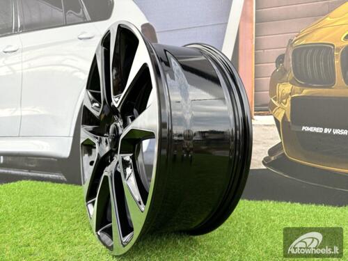 Ratlankis R20x8  5X127  ET  50  71.5  B5536  Black Polished (MB)  For JEEP  (K4)  (C-030)