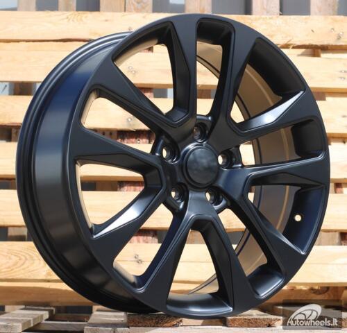 Ratlankis R20x8  5X127  ET  56  71.5  B5536  Black (BL)  For JEEP  (K4)  (C-030)