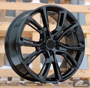 Ratlankis R20x9  5X127  ET  34  71.5  BK568  Black (BL)  For JEEP  (K4)  (C-030)