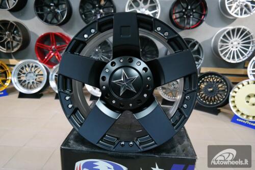 Ratlankis R18x9  5X139.7/150  ET  M12  110.1  A5187  Black Matt (BM)  For 4X4  (Z1)