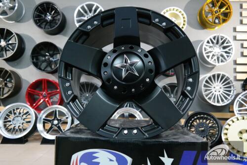 Ratlankis R18x9  5X139.7/150  ET  M12  110.1  A5187  Black Matt (BM)  For 4X4  (Z1)