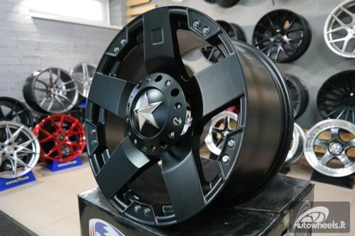 Ratlankis R18x9  5X139.7/150  ET  M12  110.1  A5187  Black Matt (BM)  For 4X4  (Z1)