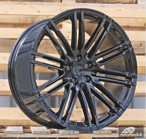 Ratlankis R21x10  5X112  ET  19  66.6  B1026  (D1041)  Full Black (FB)  For BMW  (K7)  (Rear+Front)