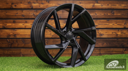 Ratlankis R20x8.5  5X108  ET  40  63.4  YF5709  Black (BL)  For JAGUAR  (K7)  (HYBRID FORGED)