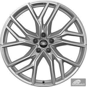 Ratlankis R21x8.5  5X112  ET  40  57.1  YF5771  Black Half Matt (BLHM)  For AUD  (K7)  (HYBRID FORGED Q4 e-tron (Front))