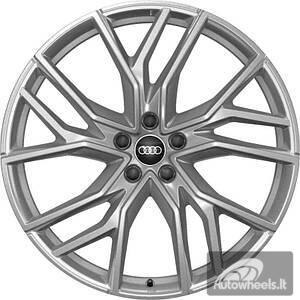Ratlankis R21x8.5  5X112  ET  40  57.1  YF5771  Black Half Matt (BLHM)  For AUD  (K7)  (HYBRID FORGED Q4 e-tron (Front))