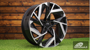 Ratlankis R18x7  5X114.3  ET  45  66.1  Y1379  (IN3640F)  Black Polished (MB)  For RENAU  (P2)  (HYBRID FORGED New Model)