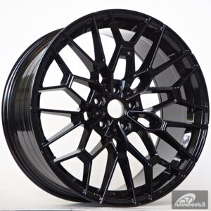Ratlankis Henry 8,5X20 5X112 ET25 66,5 Black