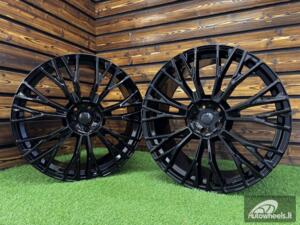Ratlankis R22x9.5  5X112  ET  37  66.6  3S1111  (FBX269)  Black (BL)  Fits for BMW  (P2)  (HYBRID FORGED Rear+Front)