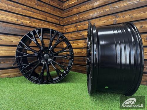 Ratlankis R22x10.5  5X112  ET  43  66.6  3S1111  (FBX269)  Black (BL)  For BMW  (P2)  (HYBRID FORGED Rear+Front)