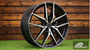 Ratlankis R20x8  5X114.3  ET  40  60.1  3S1405  (FBX508)  Black Polished (MB)  For TOYOT  (P2)  (HYBRID FORGED)