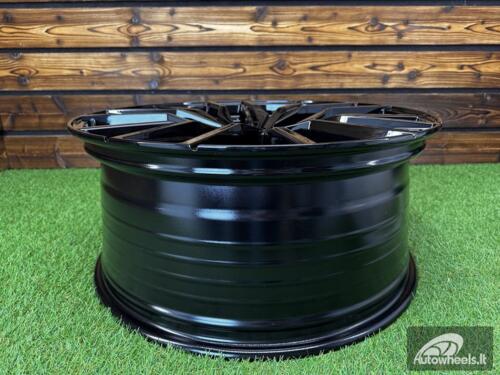 Ratlankis R22x9.5  5X112  ET  37  66.6  H0324  (FBX428)  Black (BL)  For BMW  (K8)  (HYBRID FORGED Rear+Front)