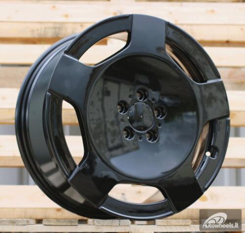 Ratlankis R19x8  5X112  ET  52  66.6  IN3518F  Black (BL)  For MER  (K8)  (HYBRID FORGED V-Class/Vito (max 1075kg))