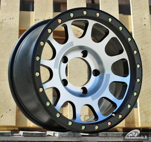Ratlankis R17x8.5  5X150  ET  0  110.1  H1002B  Black Polished Matt (MBM)  For 4X4  (P2)