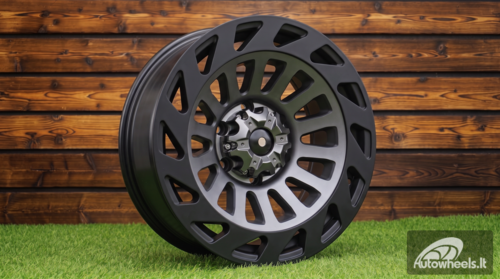 Ratlankis R17x9  6X139.7  ET  10  106.1  H1006  Black Matt + Gun Metal (BMGM)  For 4X4  (P2)