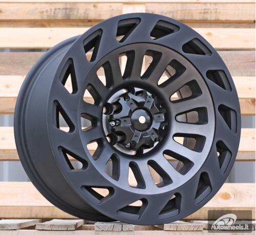 Ratlankis R17x9  6X139.7  ET  10  106.1  H1006  Black Matt + Gun Metal (BMGM)  For 4X4  (P2)
