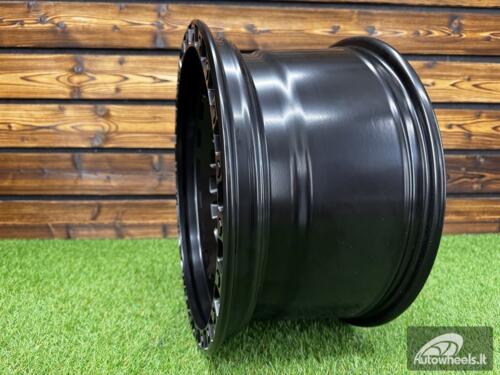 Ratlankis R17x9  5X127  ET  M12  71.5  H1025  Black Matt (BM)  For 4X4  (P2)