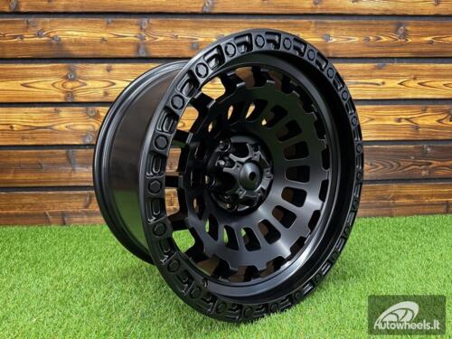 Ratlankis R17x9  5X127  ET  M12  71.5  H1025  Black Matt (BM)  For 4X4  (P2)