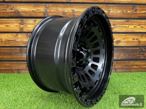 Ratlankis R17x9  5X127  ET  M12  71.5  H1025  Black Matt (BM)  For 4X4  (P2)