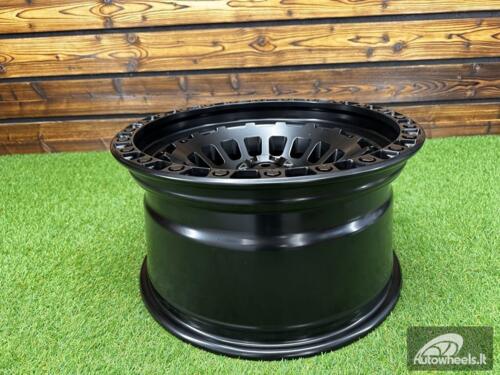 Ratlankis R17x9  5X127  ET  M12  71.5  H1025  Black Matt (BM)  For 4X4  (P2)