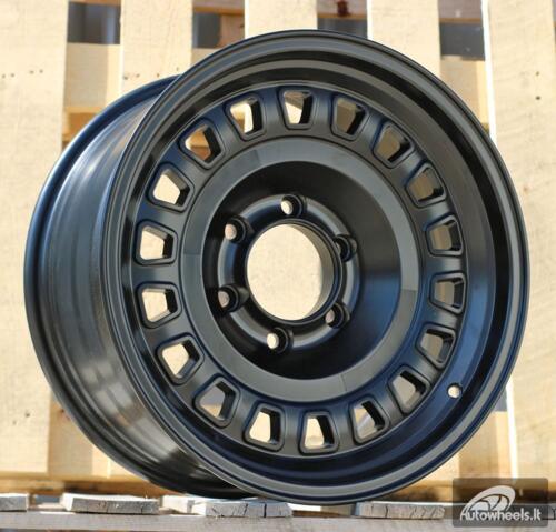 Ratlankis R17x8.5  6X139.7  ET  0  106.1  H1063  Black Matt (BM)  For 4X4  (P2)