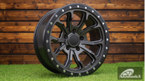 Ratlankis R17x8.5  5X127  ET  M12  71.5  H5073  Matt Gray + Black Lip (MGMBL)  For 4X4  (P2)