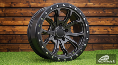 Ratlankis R17x8.5  5X127  ET  M12  71.5  H5073  Matt Gray + Black Lip (MGMBL)  For 4X4  (P2)