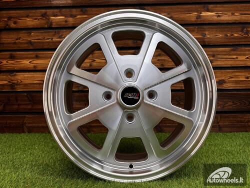 Ratlankis VW Beetle 70's Classic edition R17X7 4X130 ET40 88.7 Silver with Diamond cut