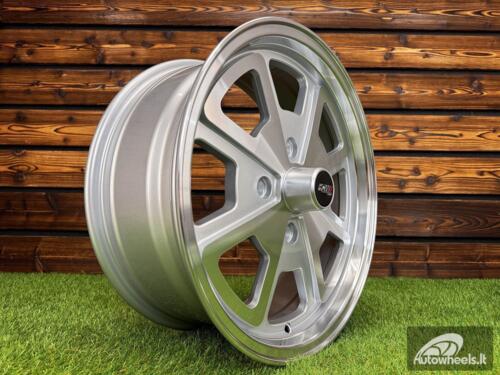Ratlankis VW Beetle 70's Classic edition R17X7 4X130 ET40 88.7 Silver with Diamond cut