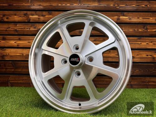 Ratlankis VW Beetle 70's Classic edition R17X7 4X130 ET40 88.7 Silver with Diamond cut