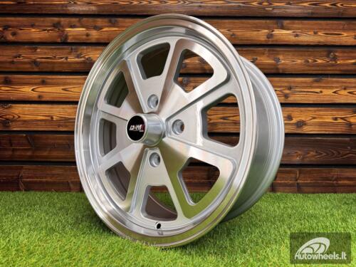 Ratlankis VW Beetle 70's Classic edition R17X7 4X130 ET40 88.7 Silver with Diamond cut