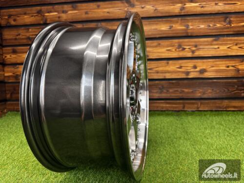Ratlankis Racing Beat RB-02 Style R17X8 5X100/5X114.3 ET35 73.1 Grey with Diamond cut lip