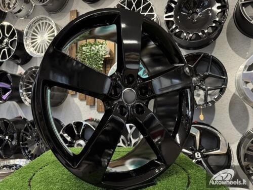 Ratlankis Land Rover Defender 5 Spoke Style R22X9J 5X120 ET38 72.6 Gloss Black