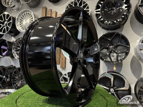 Ratlankis Land Rover Defender 5 Spoke Style R22X9J 5X120 ET38 72.6 Gloss Black