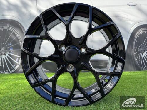 Ratlankis Smart Brabus Style 16X6J 3X112 ET24 57.1 Black