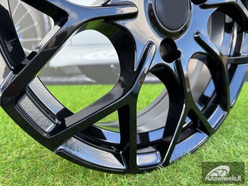 Ratlankis Smart Brabus Style 16X6J 3X112 ET24 57.1 Black