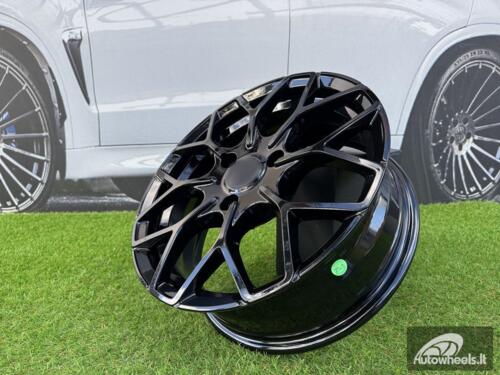 Ratlankis Smart Brabus Style 16X6J 3X112 ET24 57.1 Black