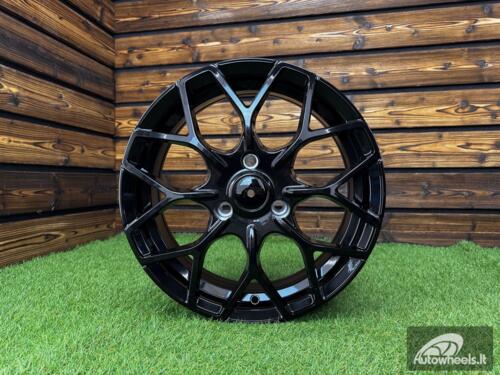 Ratlankis Smart Brabus Style 17X7J 3X112 ET27 57.1 Black