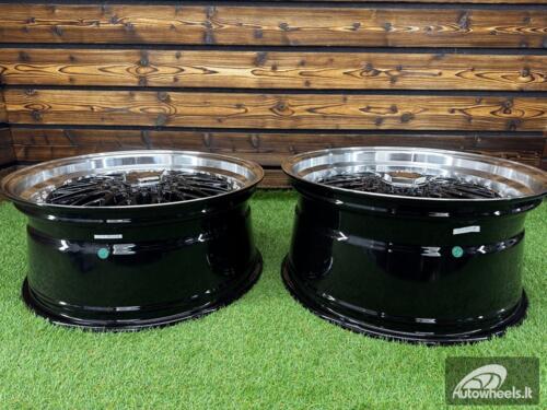 Ratlankis BBS RS Style R20X8.5J 5X113/5X120 ET35 72.6 Black with Diamond cut lip