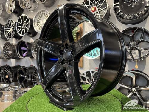 Ratlankis Hellcat HC2 Style R22X9.5J 5X115 ET18 71.6 Gloss Black